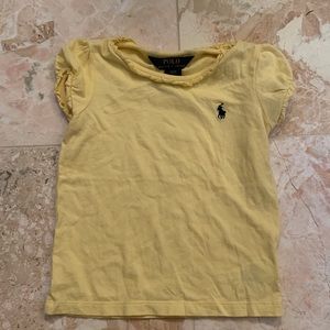 Ralph Lauren yellow tshirt